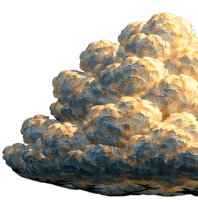 Decoración nube