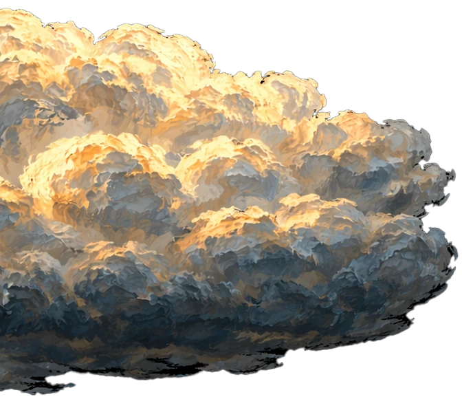 Decoración nube