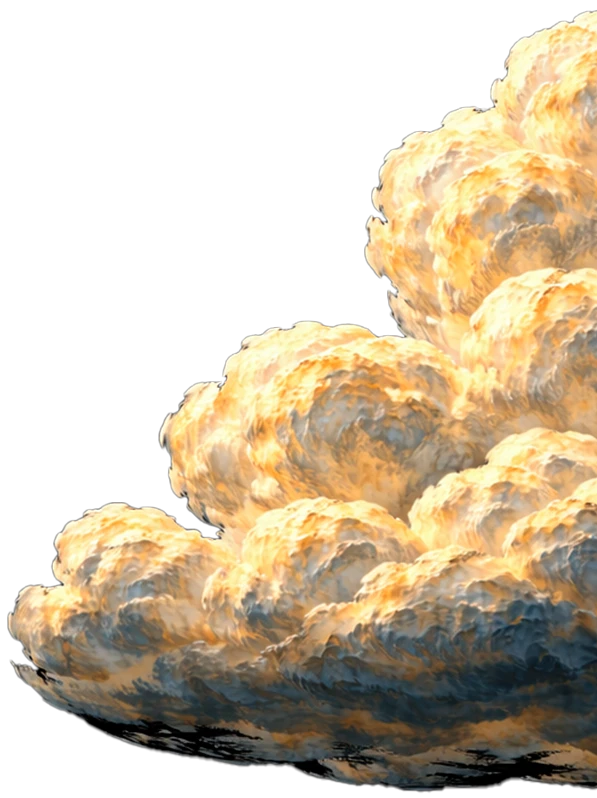 Decoración nube